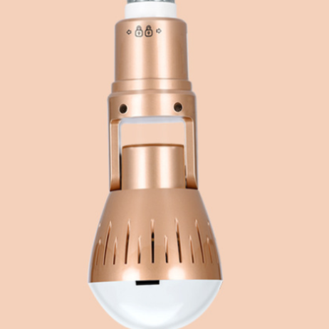 Bulb lamp wifi ip camera 1080p wireless Panoramic 360 fish eye 2mp smart home security lighting cctv . surveillance ip cameras