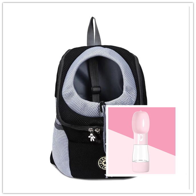 Pet Dog Carrier For Backpack Out Double Shoulde