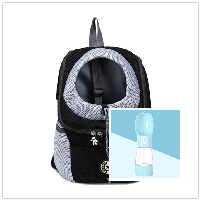 Pet Dog Carrier For Backpack Out Double Shoulde
