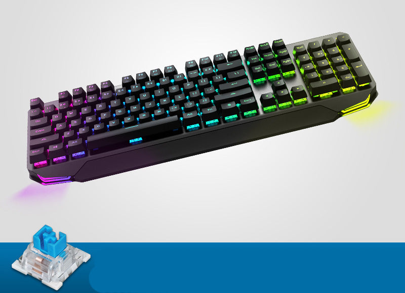 Machenike Gaming Keyboard K7 Wireless keyboard Pink Mechanical Keyboard 87 key Bluetooth 3.0 Black Switch Blue Switch keybaord