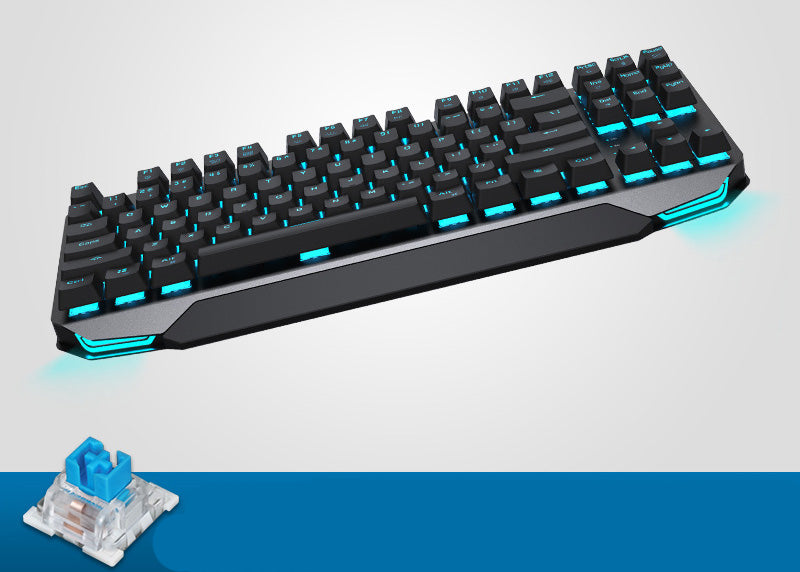 Machenike Gaming Keyboard K7 Wireless keyboard Pink Mechanical Keyboard 87 key Bluetooth 3.0 Black Switch Blue Switch keybaord
