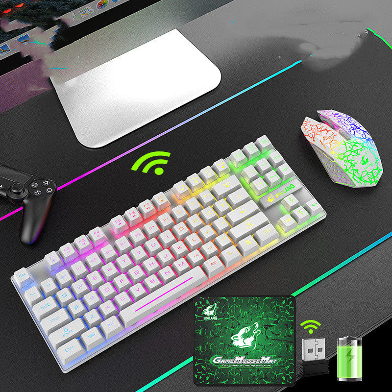Wireless Charging Keyboard And Mouse Set Game