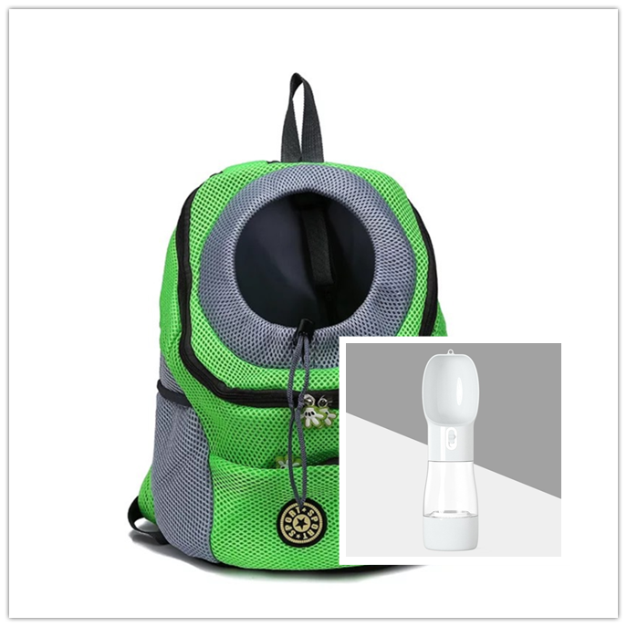 Pet Dog Carrier For Backpack Out Double Shoulde