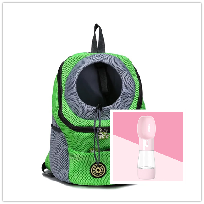 Pet Dog Carrier For Backpack Out Double Shoulde