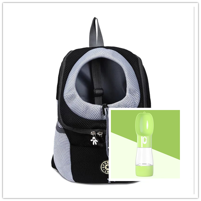 Pet Dog Carrier For Backpack Out Double Shoulde