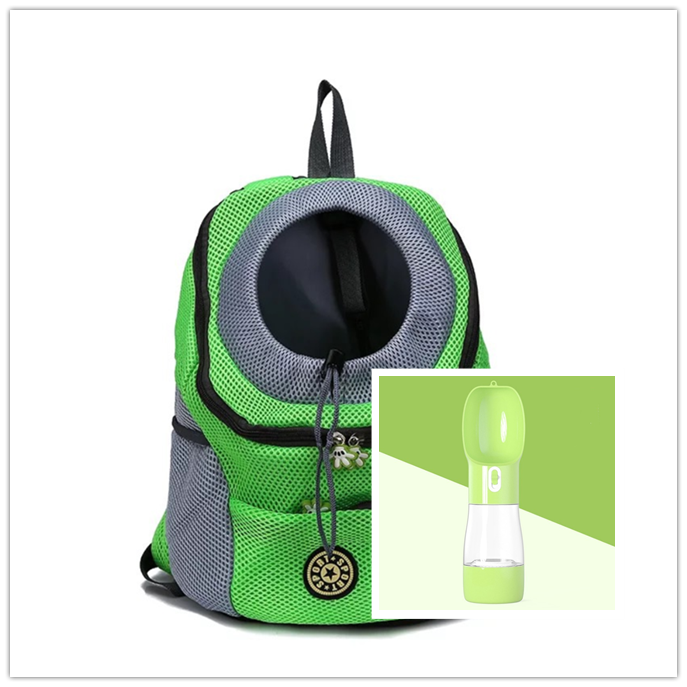 Pet Dog Carrier For Backpack Out Double Shoulde