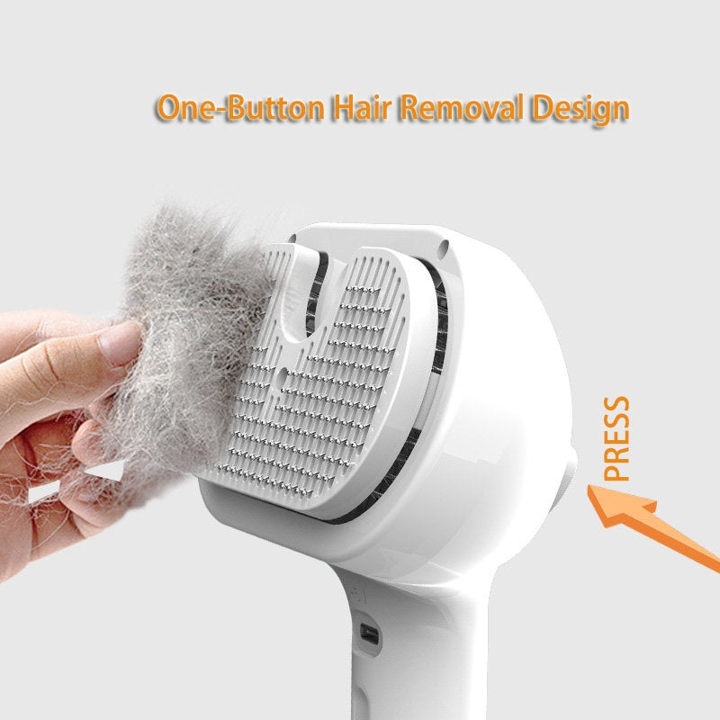 Pet Comb Cleaning Pets Hair Remover Brush For Dogs