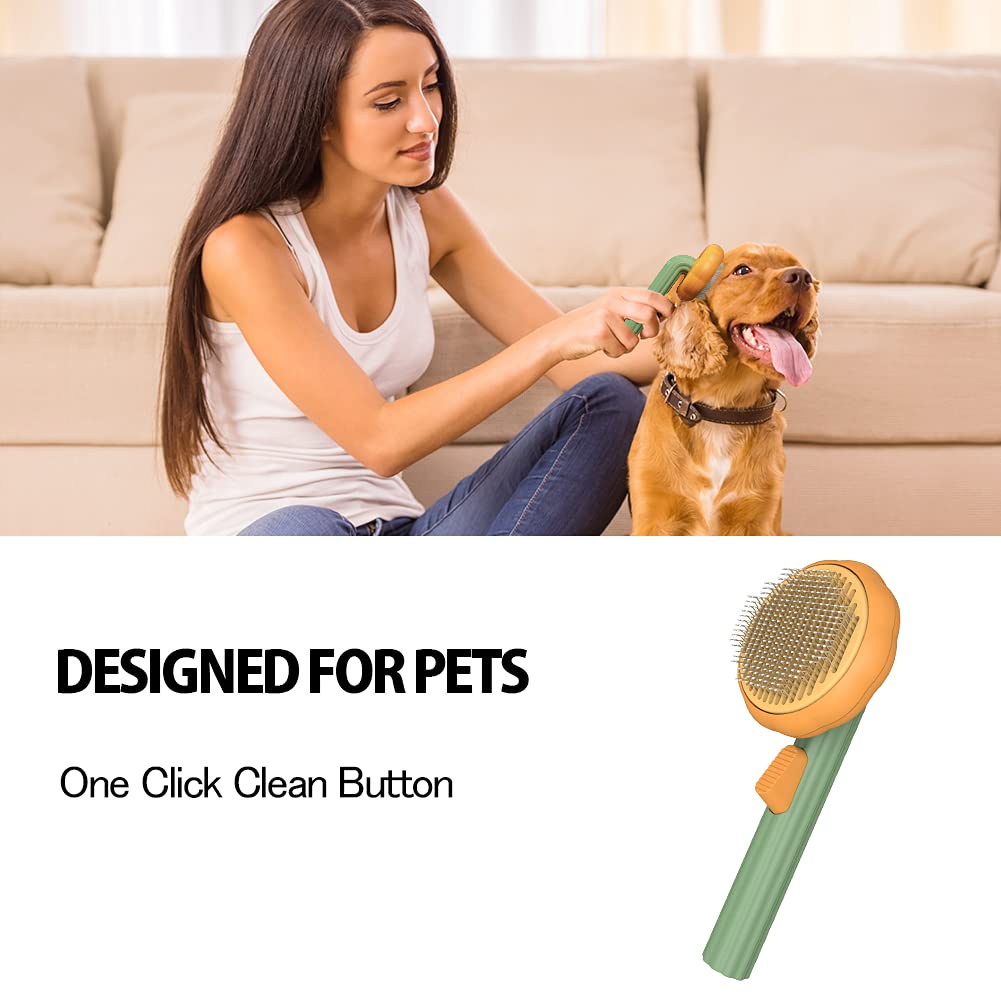 Pet Pumpkin Brush For Dogs Cats Puppy Rabbit Brush